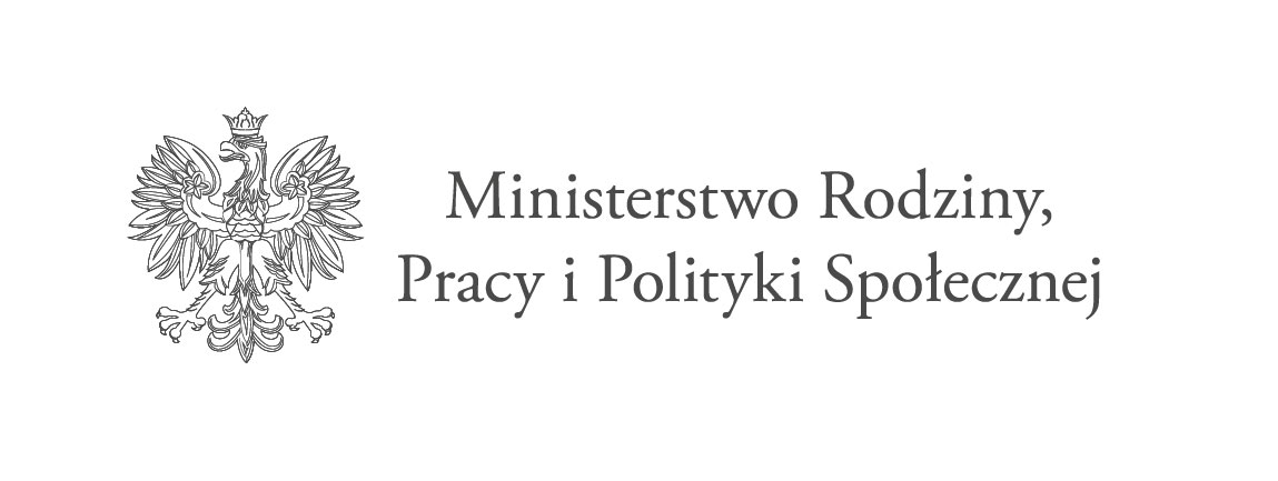 Logo Ministerstwa Rodziny Pracy i Polityki Społecznej